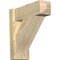 Ekena Millwork Traditional Rough Sawn Craftsman Outlooker, Douglas Fir, 6"W x 16"D x 16"H OUT06X16X16TRA04RDF - alternate 1
